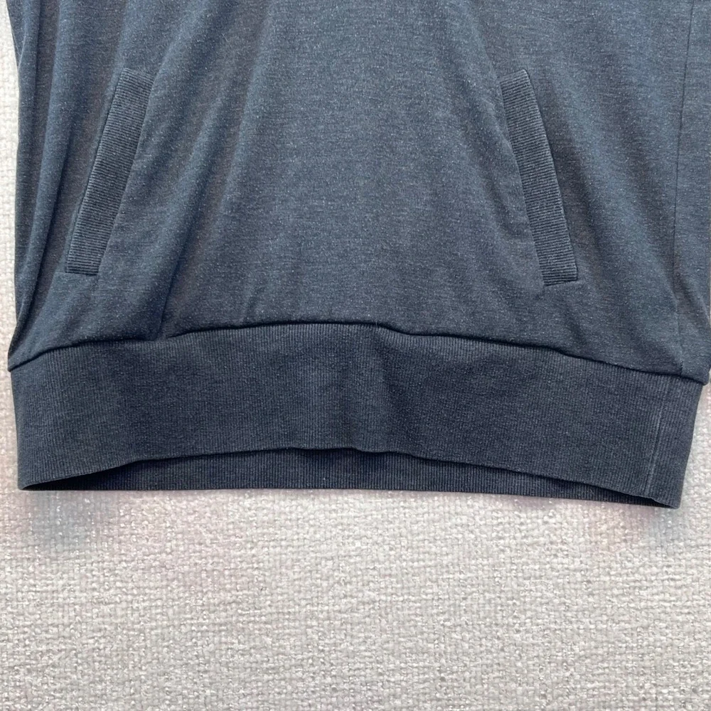 Banana Republic Mens Gray Shawl Collar Pullover‎ Sweatshirt Lounge Top